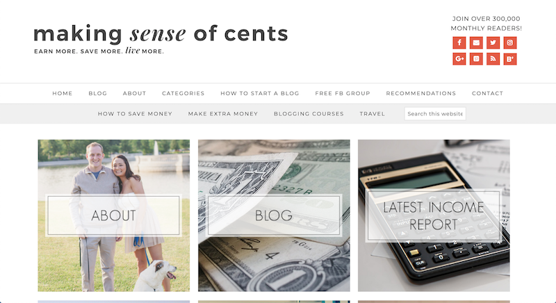 personal finance is a profitable blog niche idea